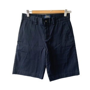 Polo By Ralph Lauren Kids Boys Size 14 Navy Blue Classic Chino Shorts